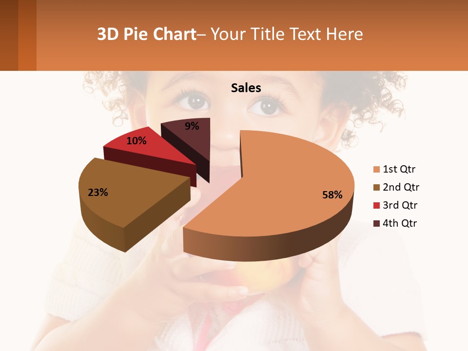 Childhood Black Cute PowerPoint Template