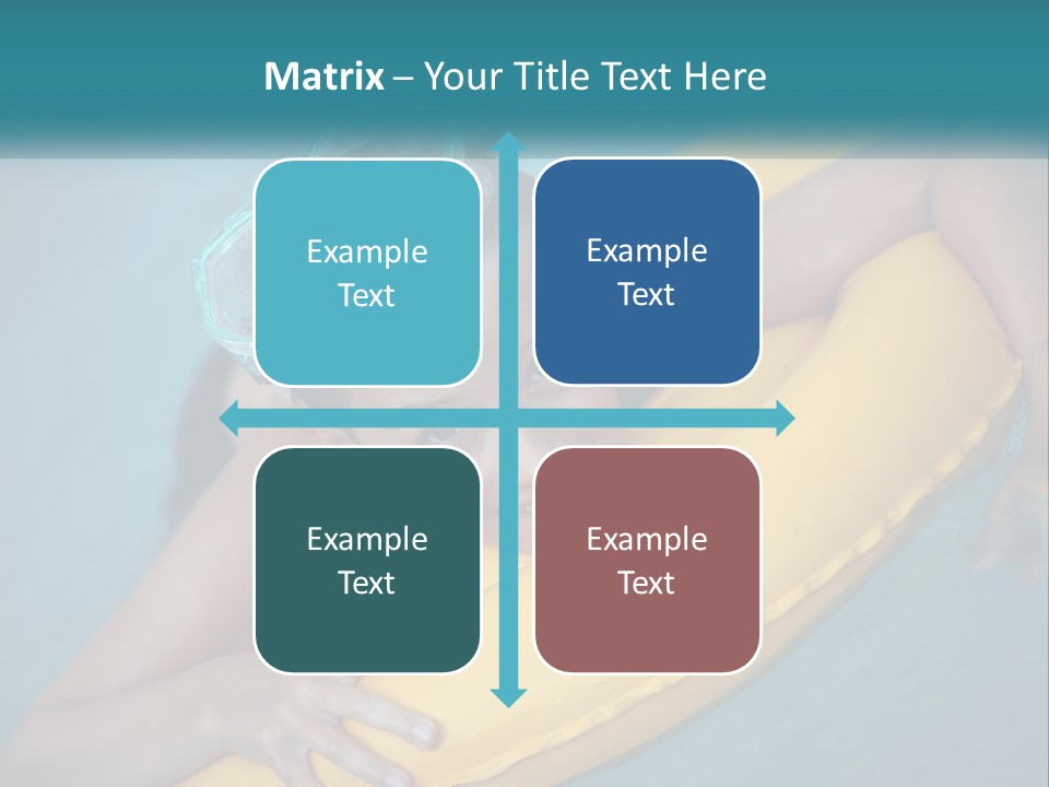 Playful Blue Childhood PowerPoint Template