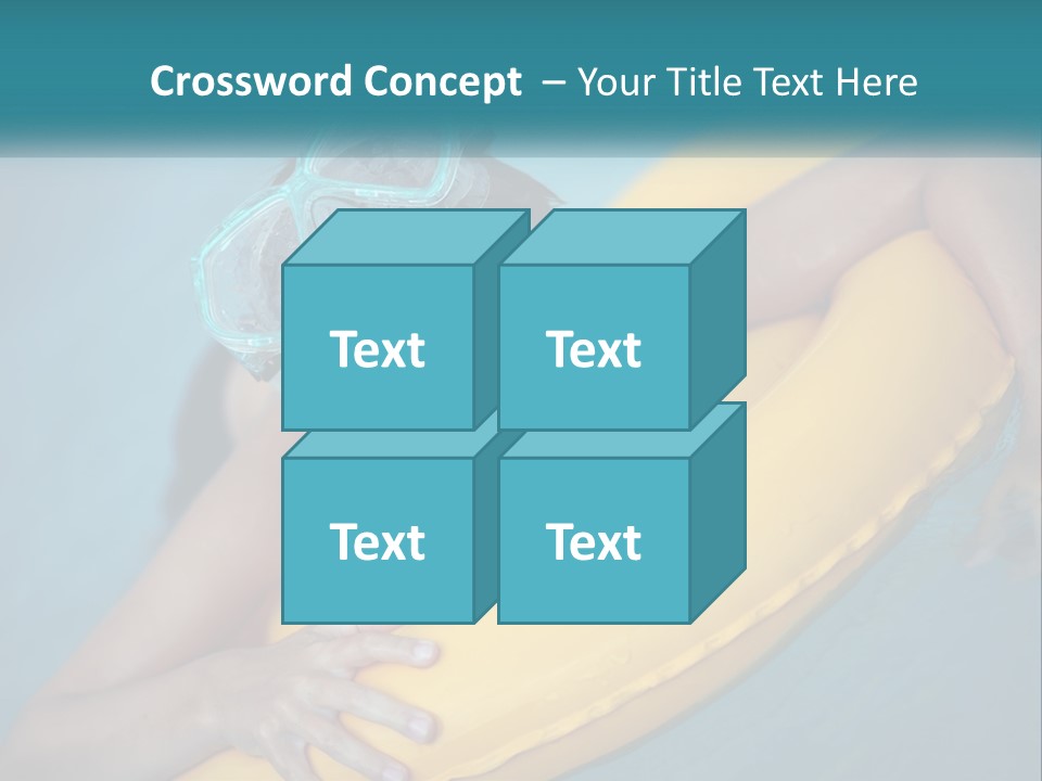 Playful Blue Childhood PowerPoint Template