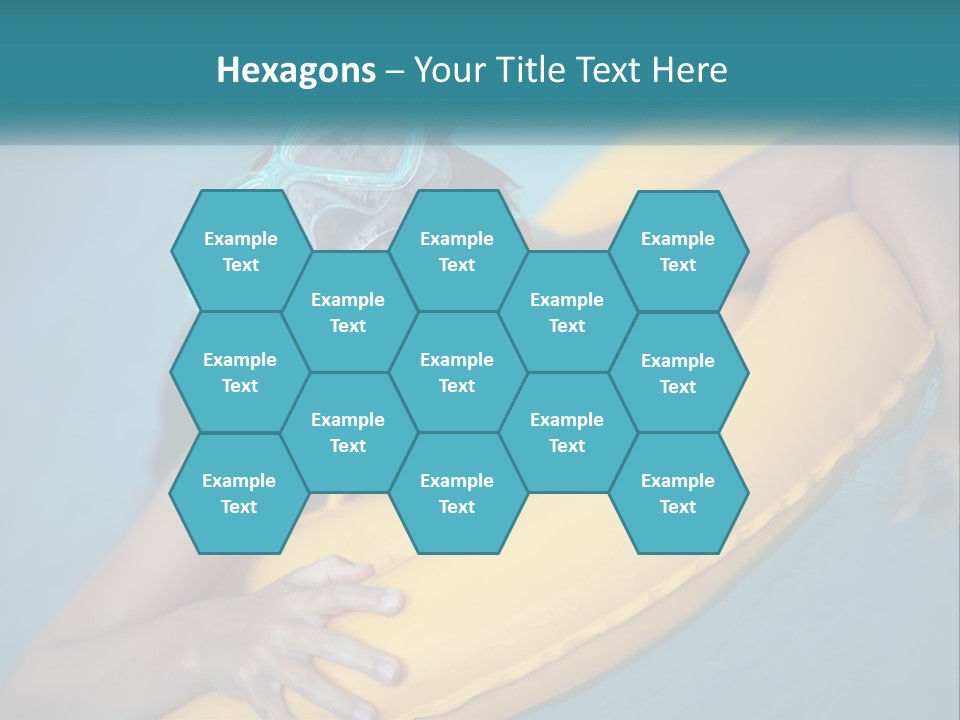 Playful Blue Childhood PowerPoint Template