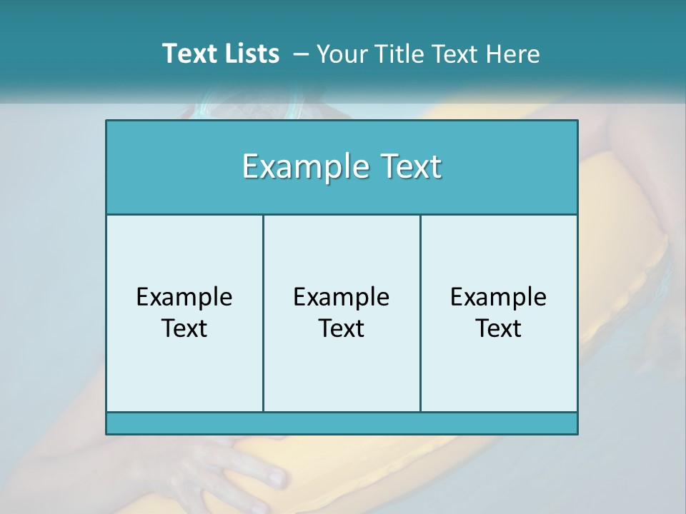 Playful Blue Childhood PowerPoint Template