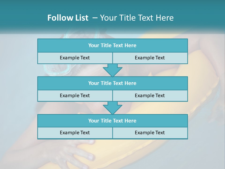Playful Blue Childhood PowerPoint Template