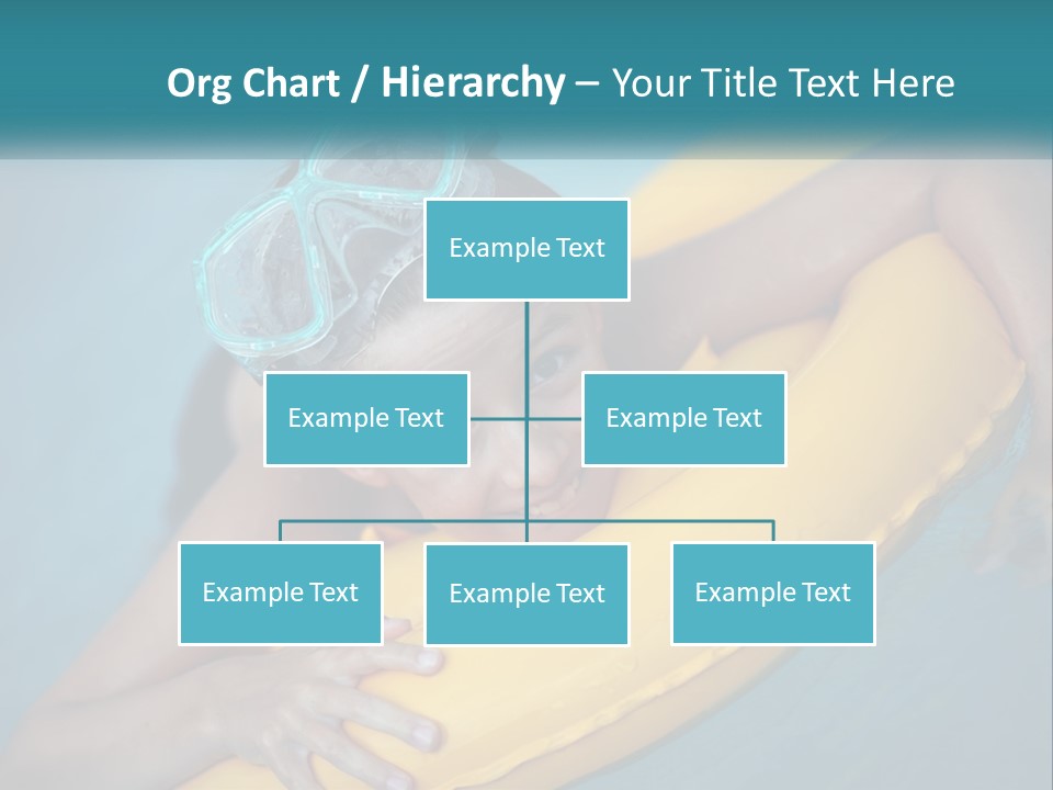 Playful Blue Childhood PowerPoint Template