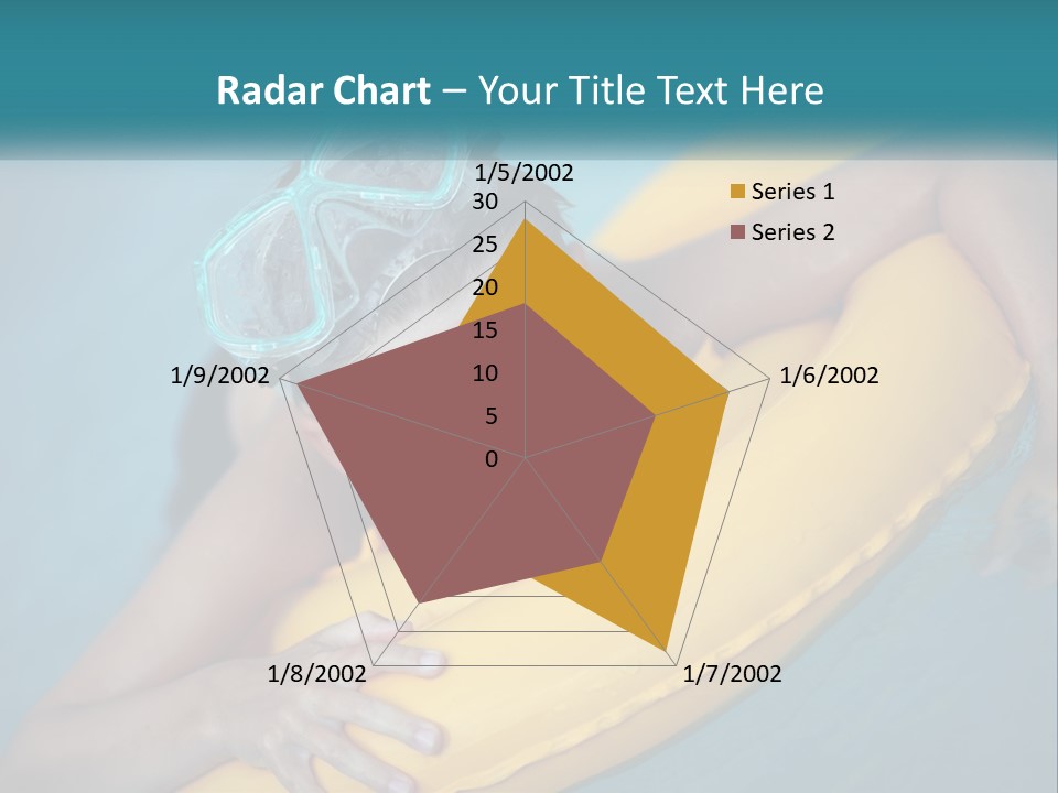 Playful Blue Childhood PowerPoint Template