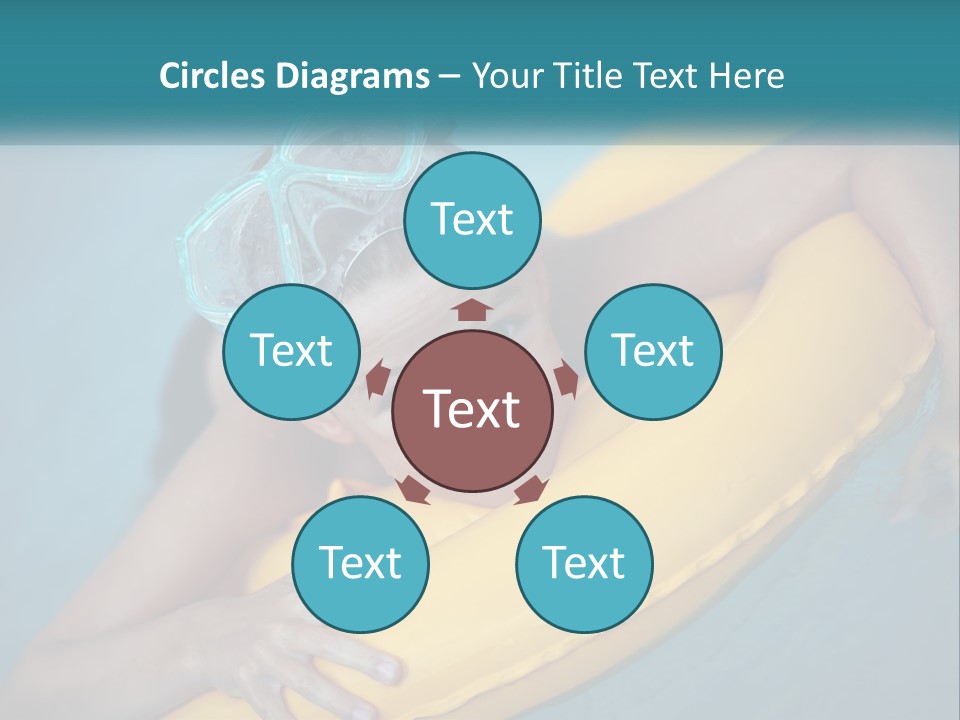 Playful Blue Childhood PowerPoint Template