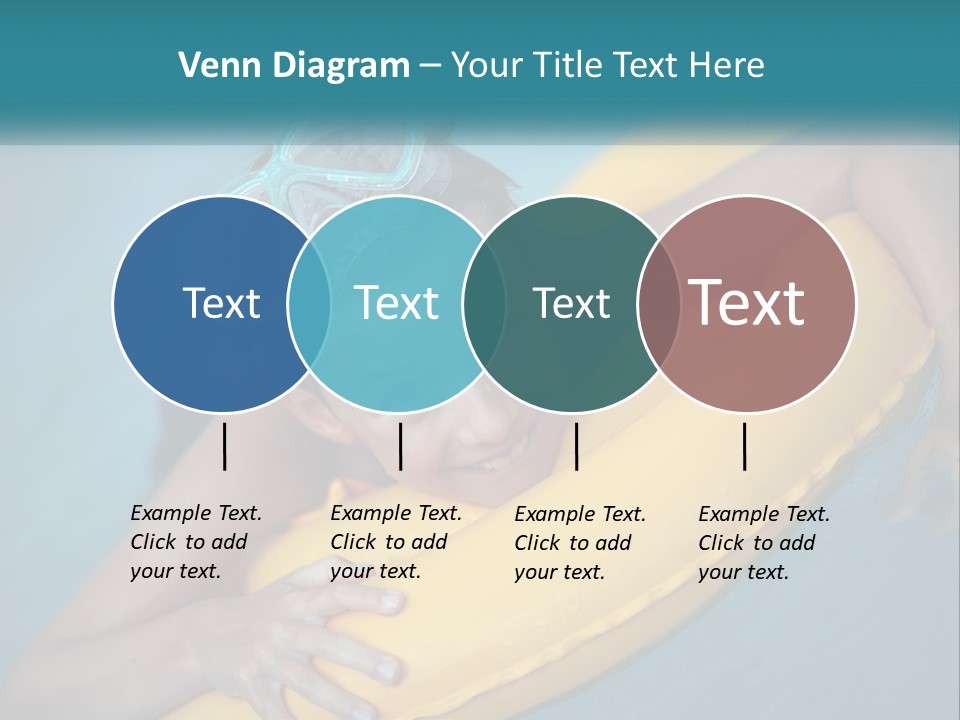 Playful Blue Childhood PowerPoint Template