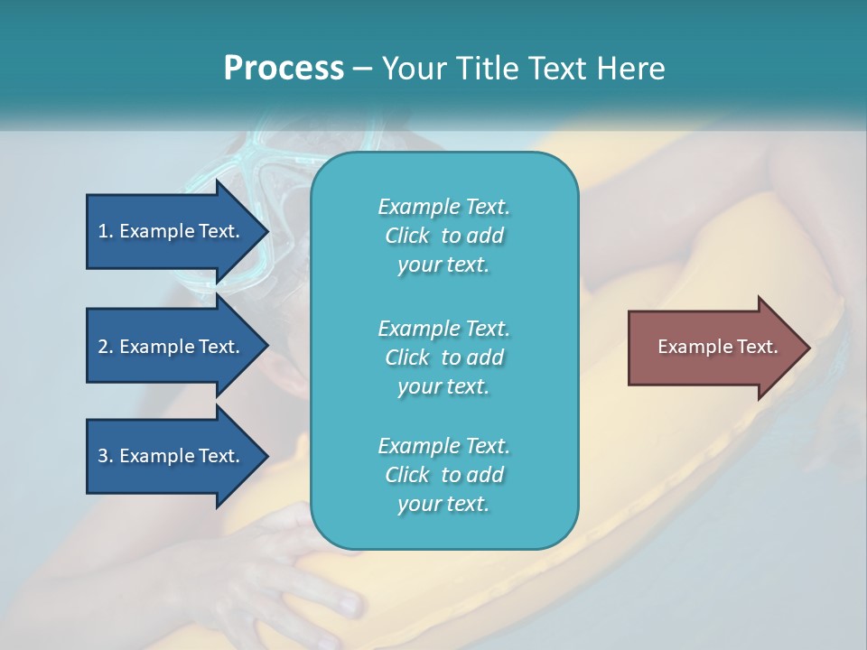 Playful Blue Childhood PowerPoint Template