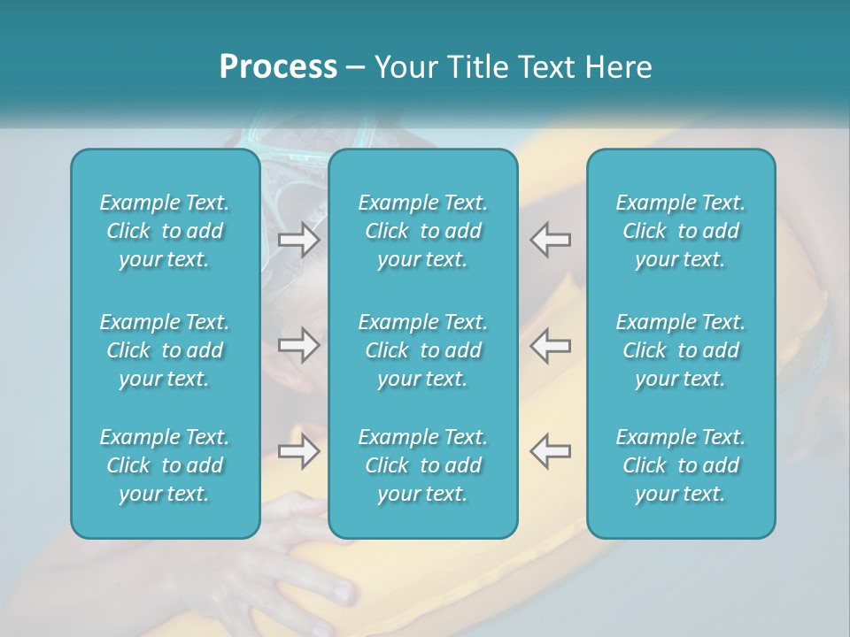 Playful Blue Childhood PowerPoint Template