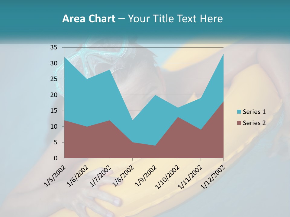 Playful Blue Childhood PowerPoint Template
