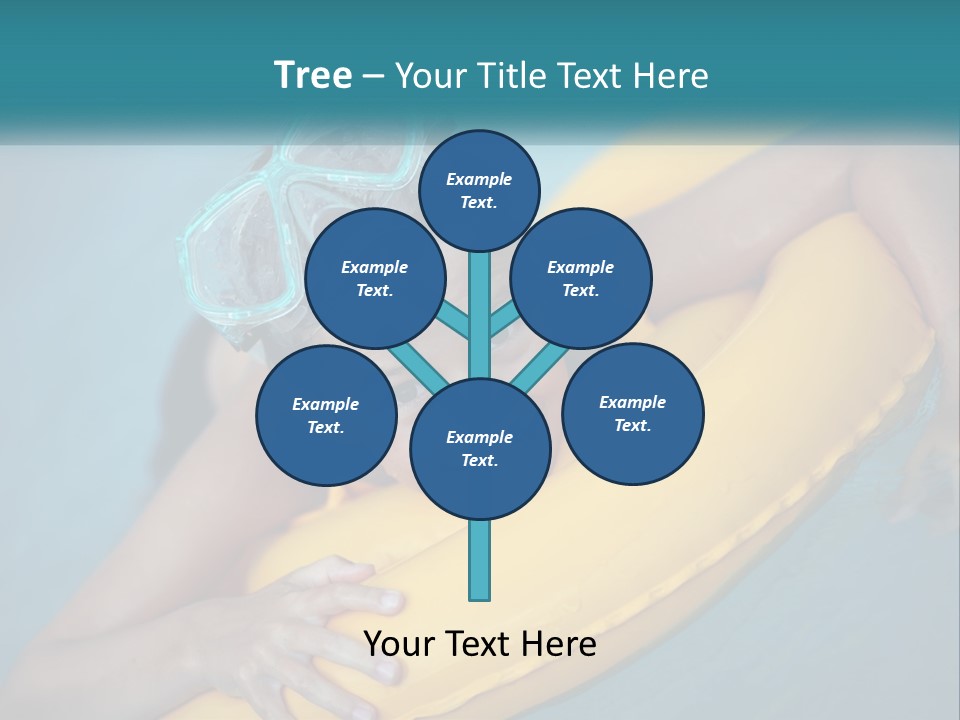 Playful Blue Childhood PowerPoint Template