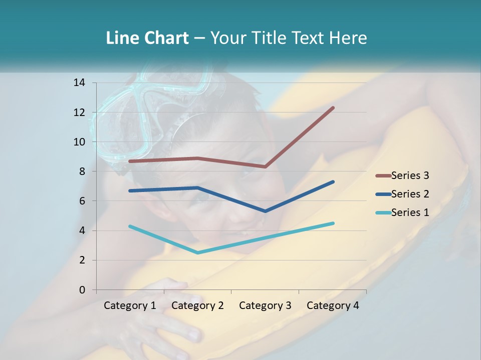 Playful Blue Childhood PowerPoint Template
