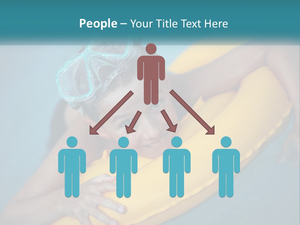 Playful Blue Childhood PowerPoint Template