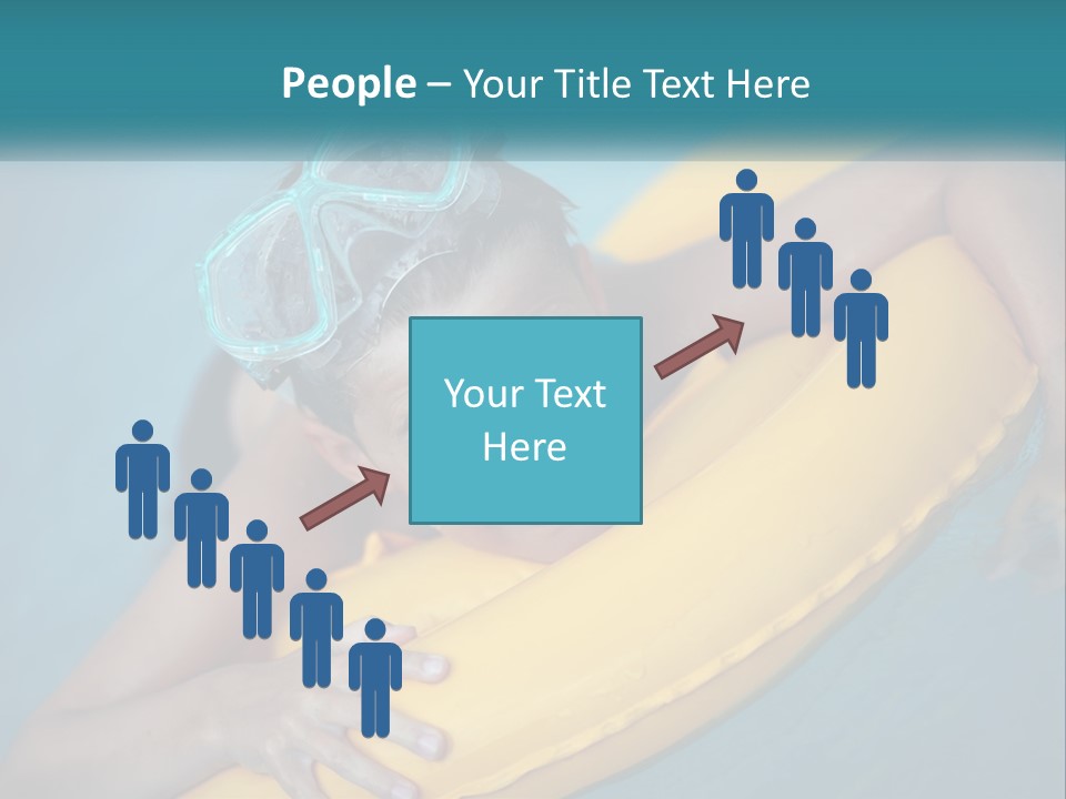 Playful Blue Childhood PowerPoint Template