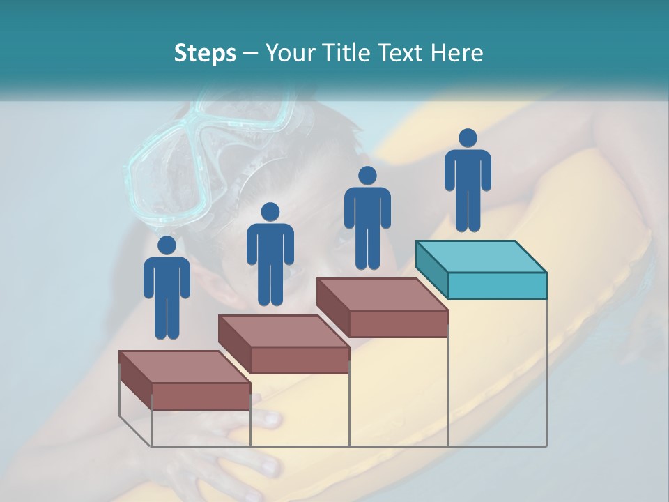 Playful Blue Childhood PowerPoint Template