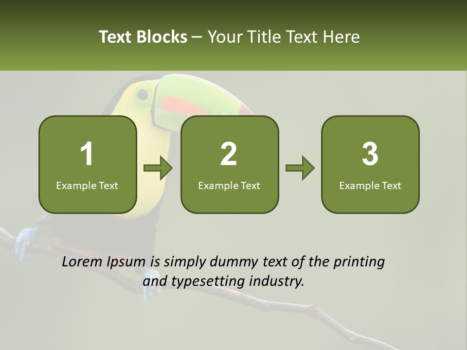 Green Nature Bill PowerPoint Template