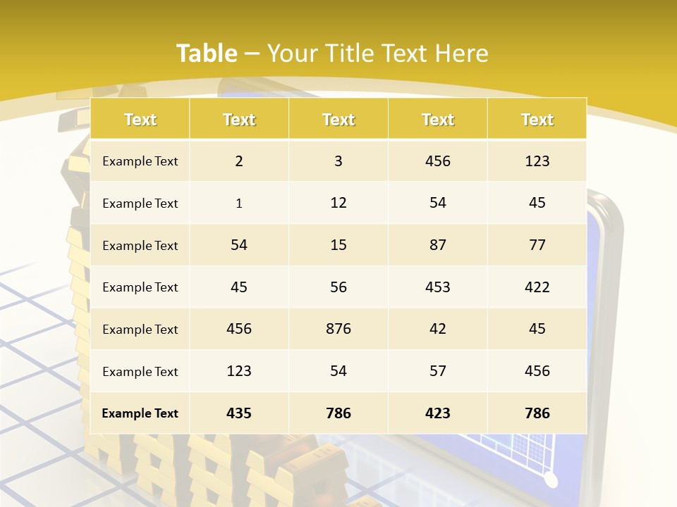 Bouillon Technology Worth PowerPoint Template