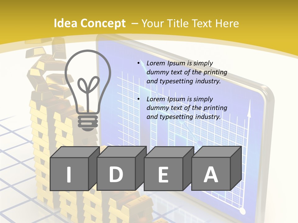 Bouillon Technology Worth PowerPoint Template