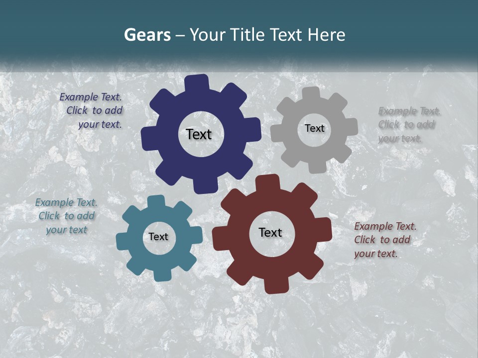 Down Burnt Background PowerPoint Template