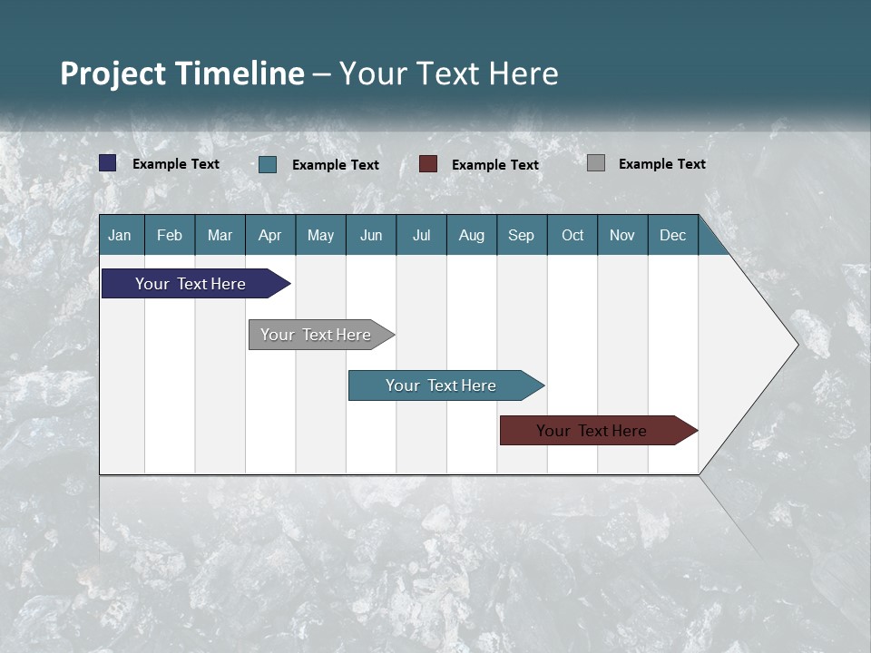 Down Burnt Background PowerPoint Template
