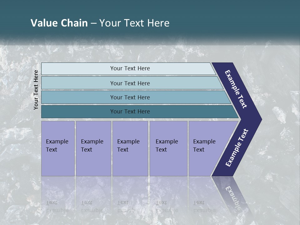 Down Burnt Background PowerPoint Template