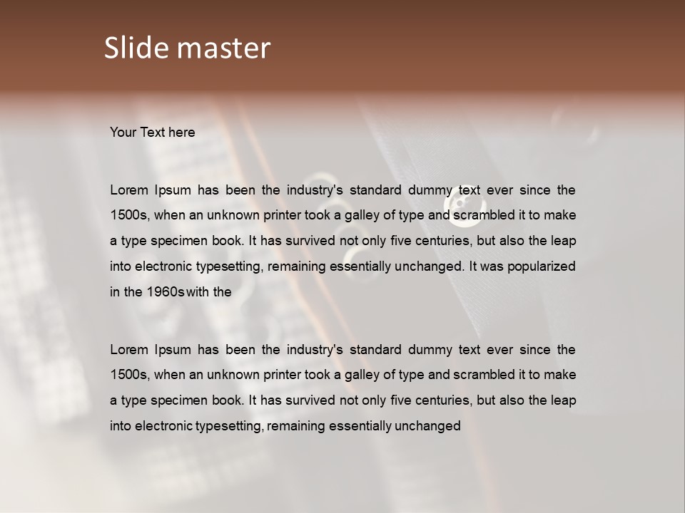 Clothing Expensive Purchase PowerPoint Template