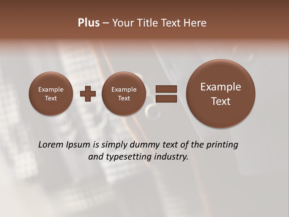 Clothing Expensive Purchase PowerPoint Template