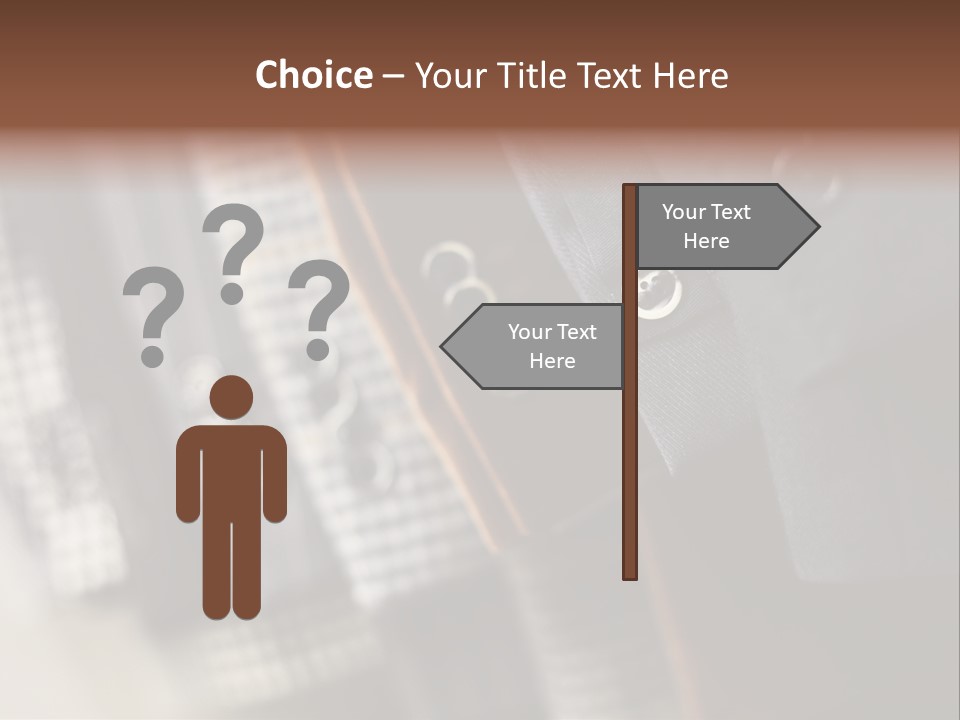 Clothing Expensive Purchase PowerPoint Template