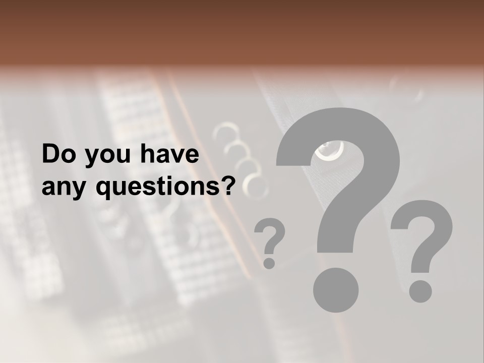 Clothing Expensive Purchase PowerPoint Template