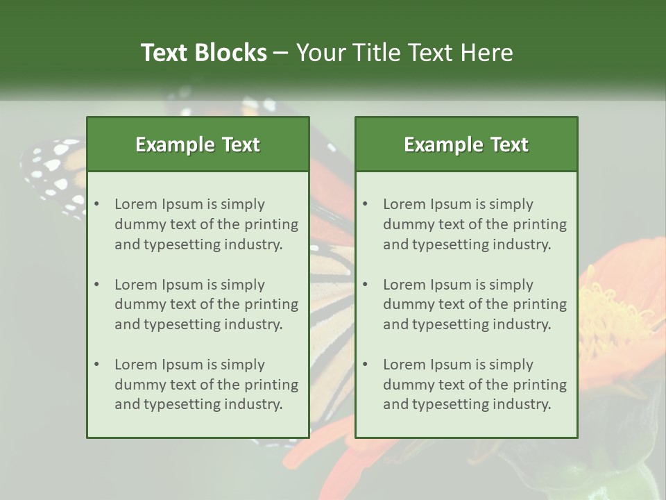 Beautiful Gorgeous Nature PowerPoint Template