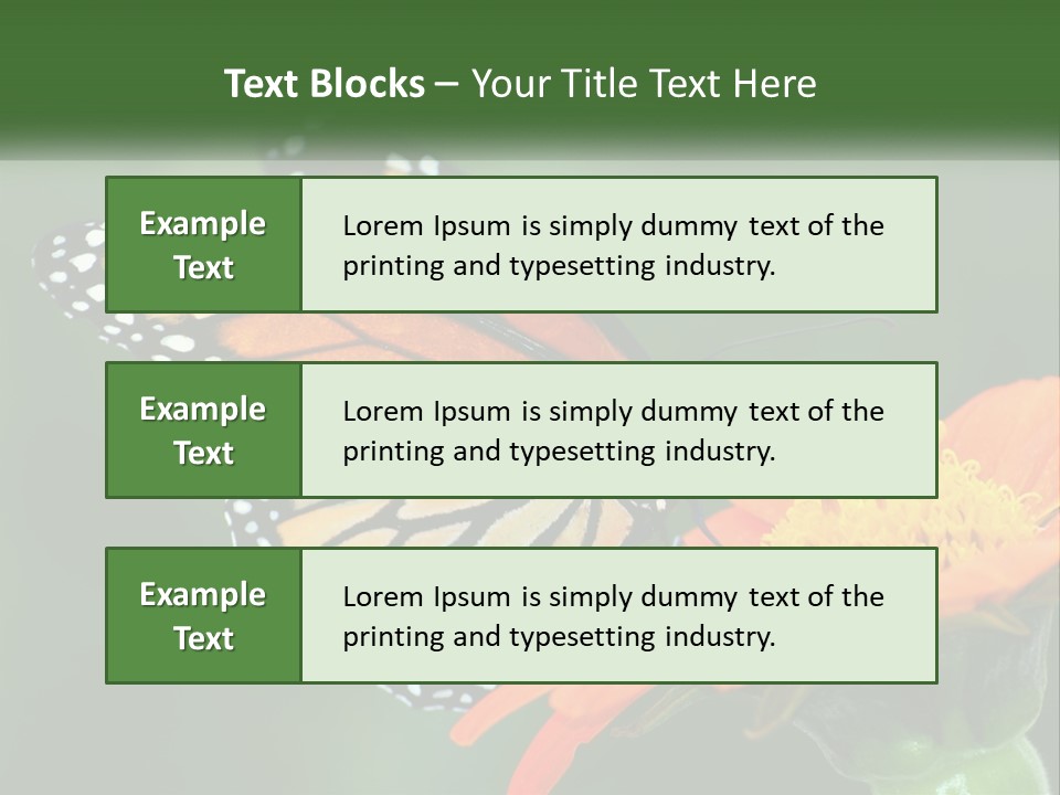 Beautiful Gorgeous Nature PowerPoint Template