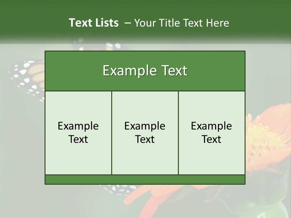Beautiful Gorgeous Nature PowerPoint Template