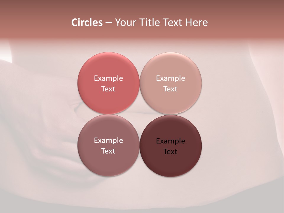 Calories Weight Belly PowerPoint Template