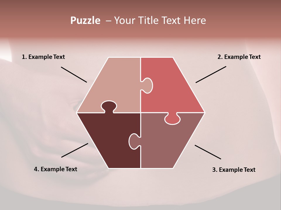 Calories Weight Belly PowerPoint Template