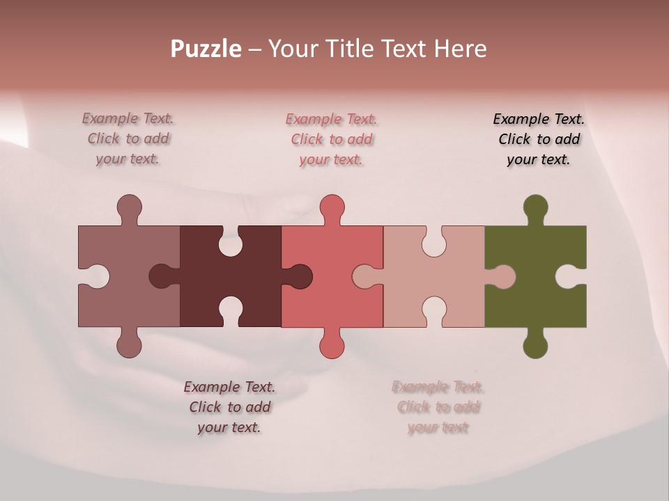 Calories Weight Belly PowerPoint Template