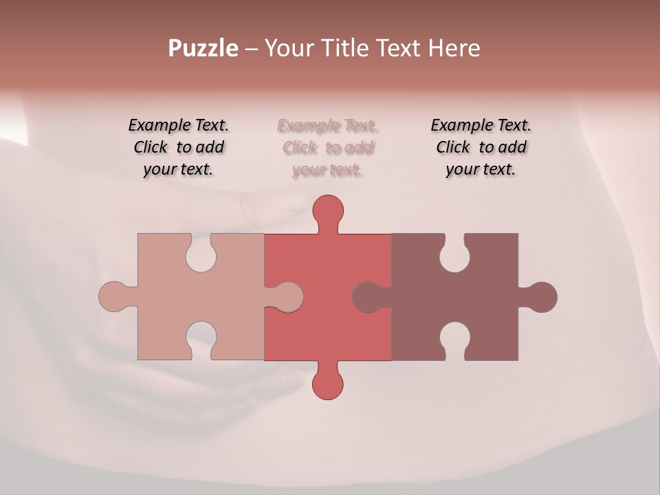 Calories Weight Belly PowerPoint Template