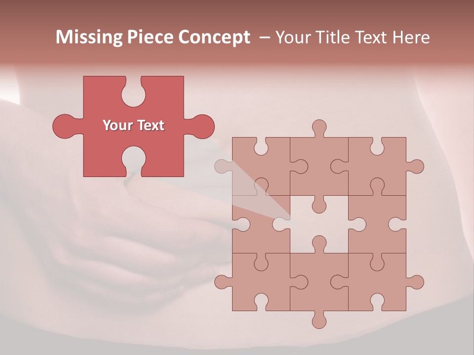 Calories Weight Belly PowerPoint Template