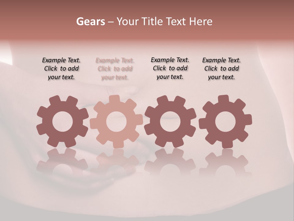 Calories Weight Belly PowerPoint Template