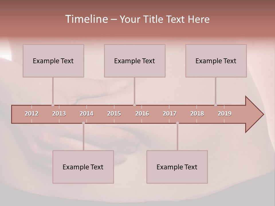 Calories Weight Belly PowerPoint Template