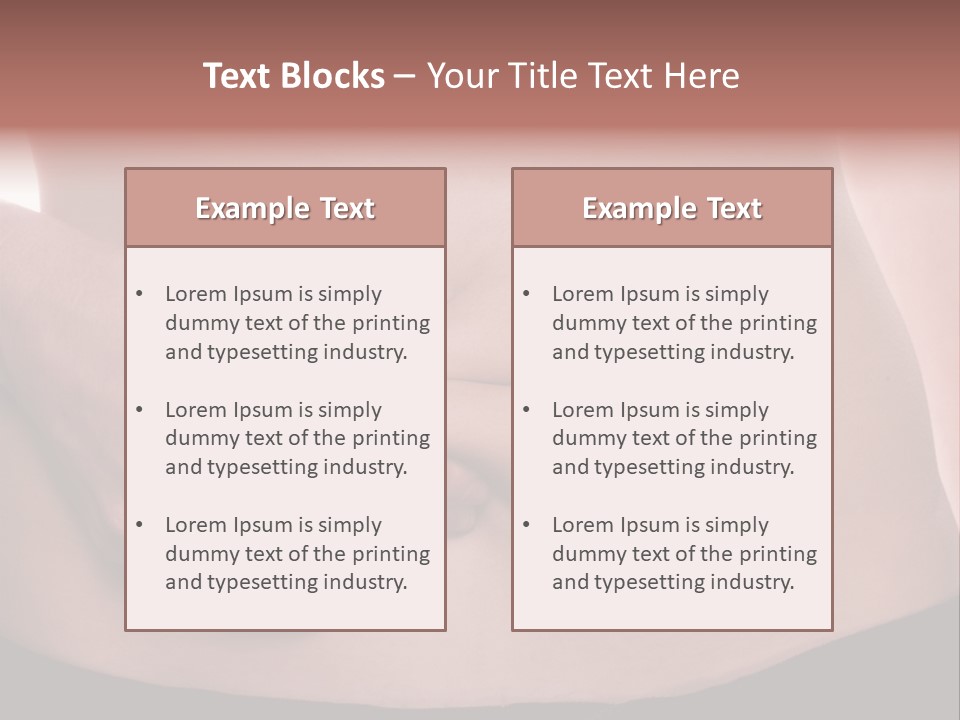Calories Weight Belly PowerPoint Template