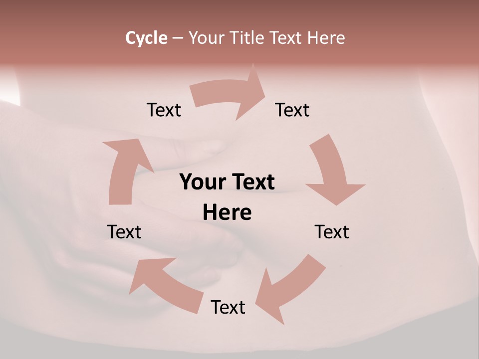 Calories Weight Belly PowerPoint Template