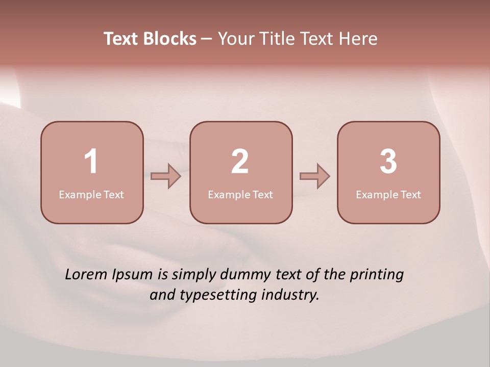 Calories Weight Belly PowerPoint Template