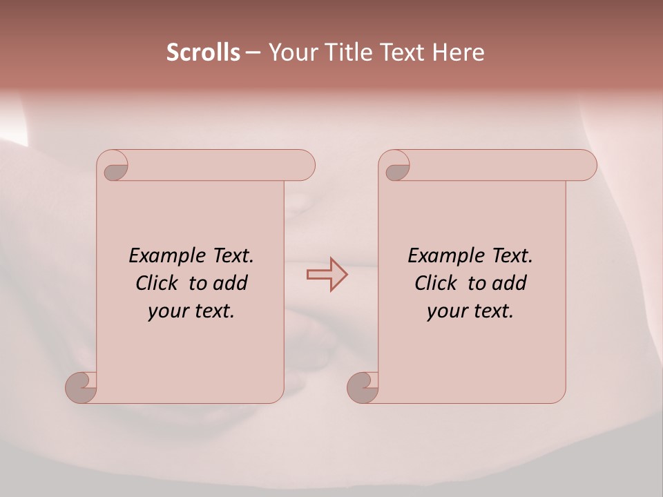 Calories Weight Belly PowerPoint Template