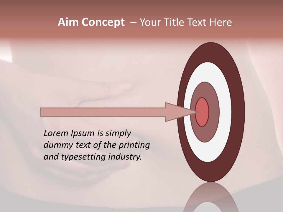Calories Weight Belly PowerPoint Template