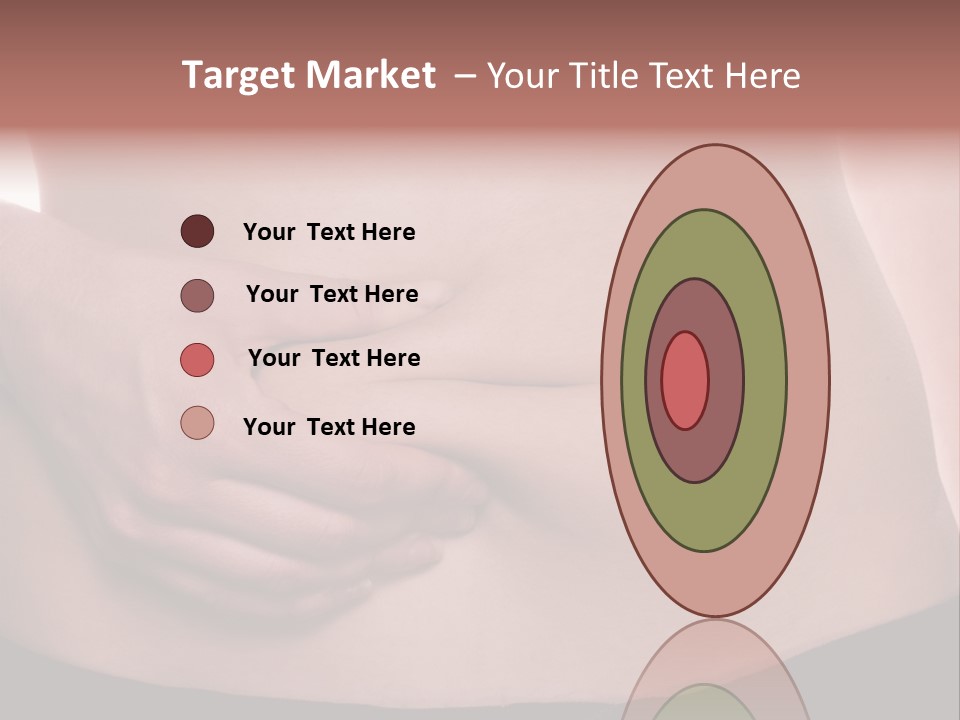 Calories Weight Belly PowerPoint Template