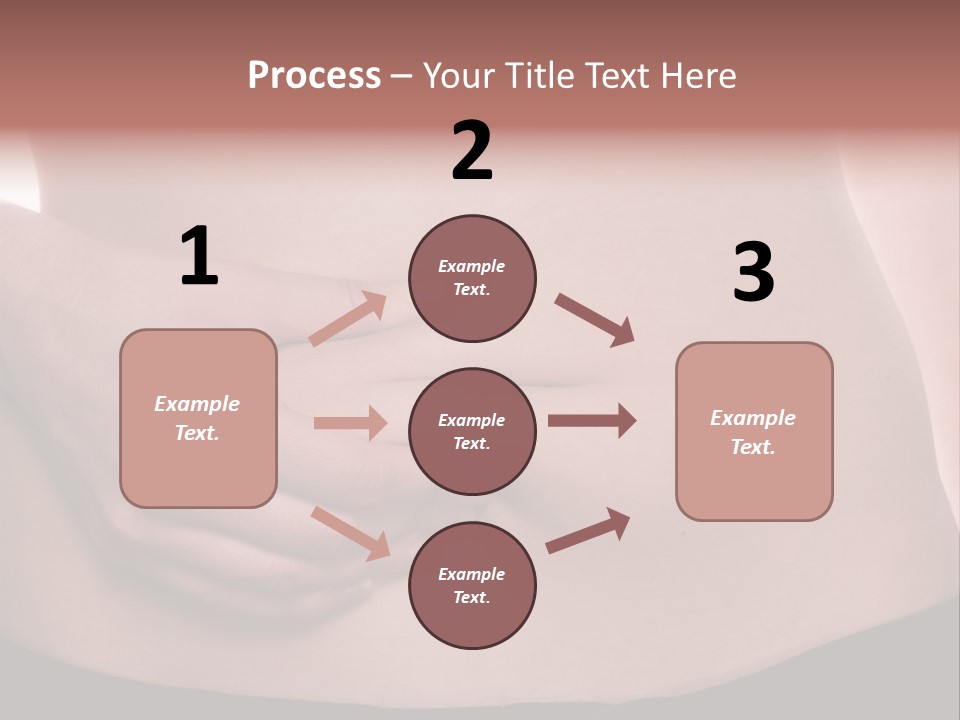 Calories Weight Belly PowerPoint Template
