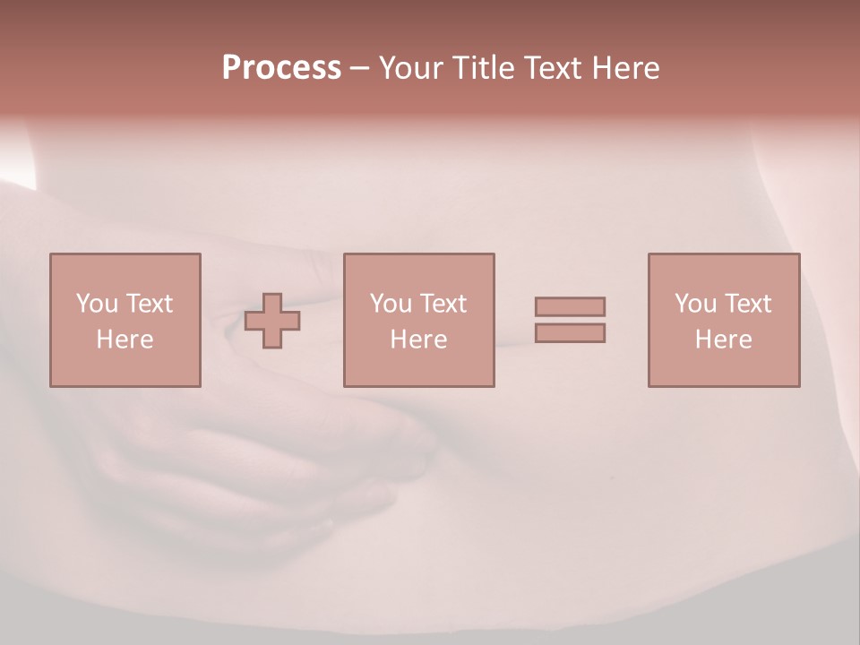 Calories Weight Belly PowerPoint Template