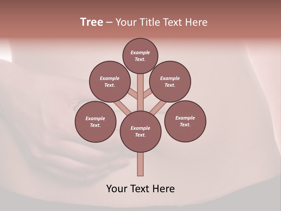 Calories Weight Belly PowerPoint Template