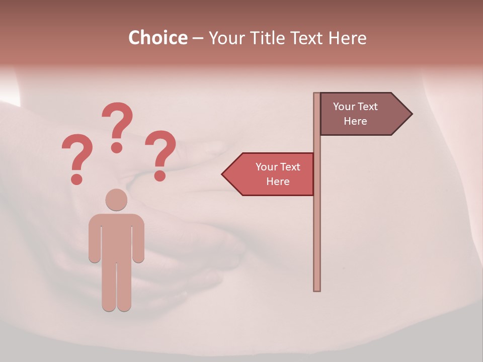 Calories Weight Belly PowerPoint Template
