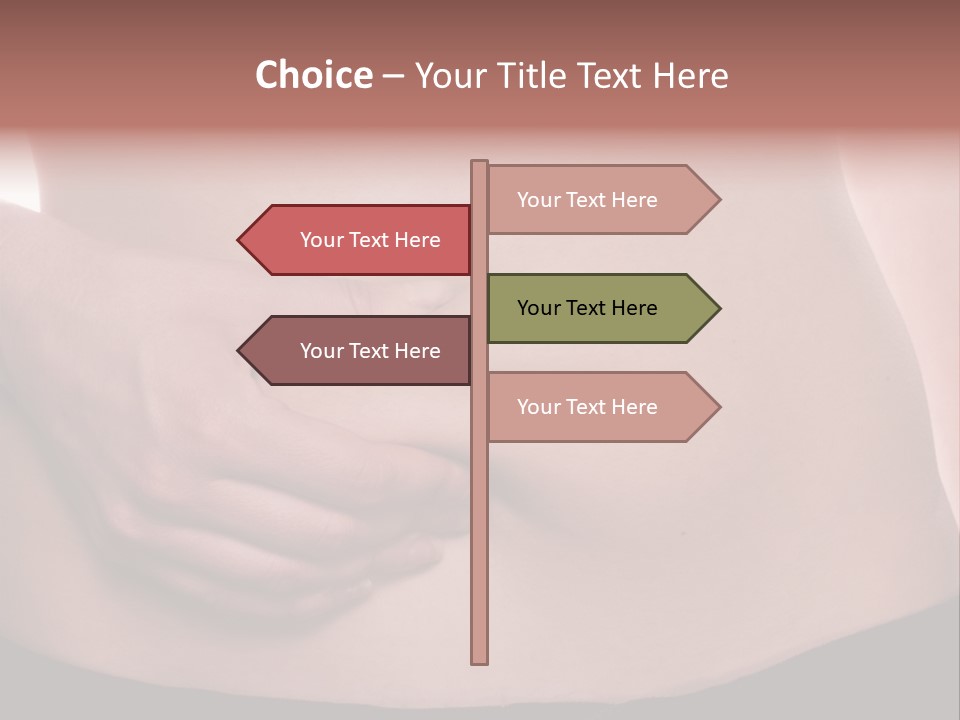 Calories Weight Belly PowerPoint Template