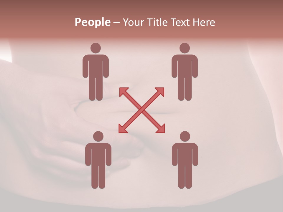 Calories Weight Belly PowerPoint Template